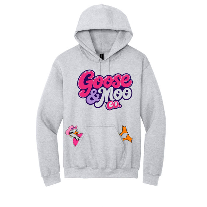 Goose&Moo Pocket - Adult Heavy Blend Hooded Sweatshirt Thumbnail