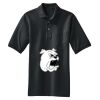 Heavyweight Cotton Pique Polo with Pocket Thumbnail