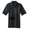 Heavyweight Cotton Pique Polo with Pocket Thumbnail