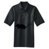 Heavyweight Cotton Pique Polo with Pocket Thumbnail