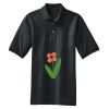 Heavyweight Cotton Pique Polo with Pocket Thumbnail