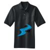 Heavyweight Cotton Pique Polo with Pocket Thumbnail