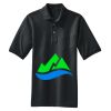 Heavyweight Cotton Pique Polo with Pocket Thumbnail