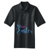 Heavyweight Cotton Pique Polo with Pocket Thumbnail