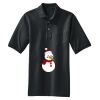 Heavyweight Cotton Pique Polo with Pocket Thumbnail