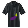 Heavyweight Cotton Pique Polo with Pocket Thumbnail