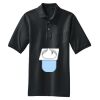Heavyweight Cotton Pique Polo with Pocket Thumbnail
