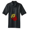Heavyweight Cotton Pique Polo with Pocket Thumbnail