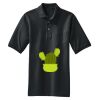 Heavyweight Cotton Pique Polo with Pocket Thumbnail