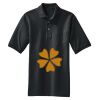 Heavyweight Cotton Pique Polo with Pocket Thumbnail