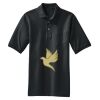 Heavyweight Cotton Pique Polo with Pocket Thumbnail