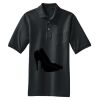 Heavyweight Cotton Pique Polo with Pocket Thumbnail