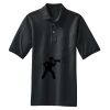 Heavyweight Cotton Pique Polo with Pocket Thumbnail
