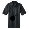 Heavyweight Cotton Pique Polo with Pocket Thumbnail