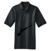 Heavyweight Cotton Pique Polo with Pocket Thumbnail