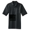 Heavyweight Cotton Pique Polo with Pocket Thumbnail