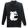 Long Sleeve Silk Touch Polo with Pocket Thumbnail