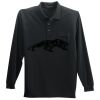 Long Sleeve Silk Touch Polo with Pocket Thumbnail