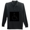 Long Sleeve Silk Touch Polo with Pocket Thumbnail