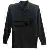 Long Sleeve Silk Touch Polo with Pocket Thumbnail