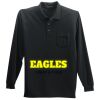 Long Sleeve Silk Touch Polo with Pocket Thumbnail