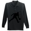 Long Sleeve Silk Touch Polo with Pocket Thumbnail