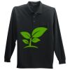 Long Sleeve Silk Touch Polo with Pocket Thumbnail