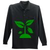 Long Sleeve Silk Touch Polo with Pocket Thumbnail