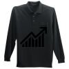 Long Sleeve Silk Touch Polo with Pocket Thumbnail