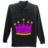 Long Sleeve Silk Touch Polo with Pocket Thumbnail