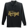 Long Sleeve Silk Touch Polo with Pocket Thumbnail