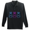 Long Sleeve Silk Touch Polo with Pocket Thumbnail