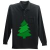 Long Sleeve Silk Touch Polo with Pocket Thumbnail