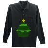 Long Sleeve Silk Touch Polo with Pocket Thumbnail