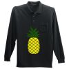 Long Sleeve Silk Touch Polo with Pocket Thumbnail