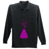 Long Sleeve Silk Touch Polo with Pocket Thumbnail