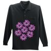 Long Sleeve Silk Touch Polo with Pocket Thumbnail