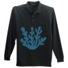 Long Sleeve Silk Touch Polo with Pocket Thumbnail