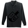 Long Sleeve Silk Touch Polo with Pocket Thumbnail