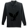 Long Sleeve Silk Touch Polo with Pocket Thumbnail