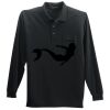 Long Sleeve Silk Touch Polo with Pocket Thumbnail