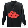 Long Sleeve Silk Touch Polo with Pocket Thumbnail