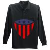 Long Sleeve Silk Touch Polo with Pocket Thumbnail