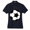 Women's Heavyweight Cotton Pique Polo Thumbnail