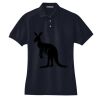 Women's Heavyweight Cotton Pique Polo Thumbnail