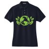 Women's Heavyweight Cotton Pique Polo Thumbnail