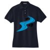 Women's Heavyweight Cotton Pique Polo Thumbnail
