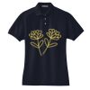 Women's Heavyweight Cotton Pique Polo Thumbnail