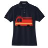 Women's Heavyweight Cotton Pique Polo Thumbnail