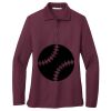 Women's Silk Touch Long Sleeve Polo Thumbnail